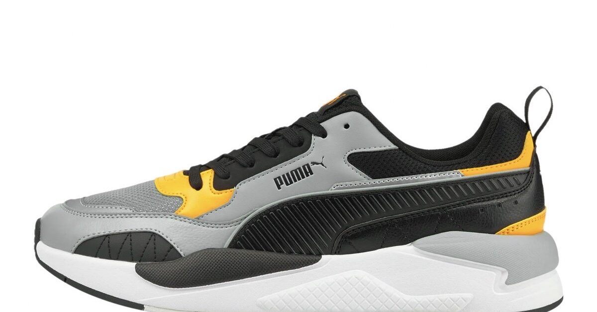 Sahara Puma scarpa sneakers da uomo X-Ray 2 Square 373108 08 nero