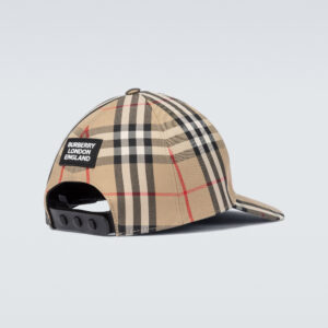 Burberry 8026929 Cappello Uomo Baseball Regolabile Vintage Check Special Price