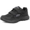 Skechers Fortner 232578 BBK Scarpe Sneakers Uomo Con Doppio Velcro Special Price