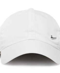 Nike 943092 100 Cappello Unisex in Dri-Fit Con Visiera e Swoosh in Metallo