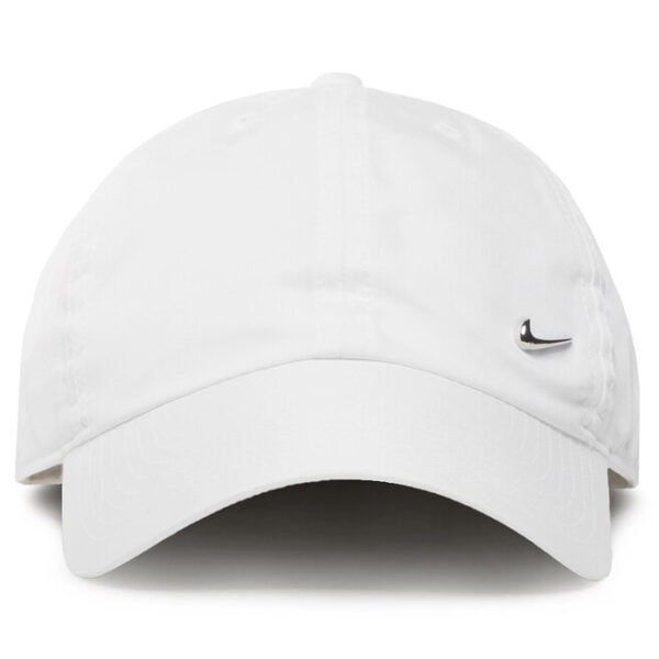 Nike 943092 100 Cappello Unisex in Dri-Fit Con Visiera e Swoosh in Metallo