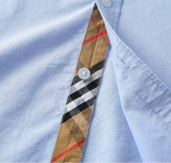 Burberry London Camicia Uomo Cotone Oxford Logo TB Button Down Regular Fit Prezzo Affare