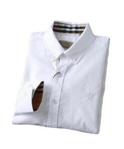 Burberry London Camicia Uomo Cotone Oxford Logo TB Button Down Regular Fit Prezzo Affare