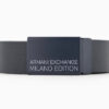 Armani Exchange 61035 Cintura Uomo Regolabile in Pelle Bovino Special Price