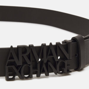 Armani Exchange 54D003 Cintura Uomo Vera Pelle Fibbia Placca Special Price