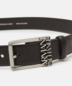 Armani Exchange 120524 Cintura Uomo Pelle Bovino Palmellato Fibbia Acciaio Special Price