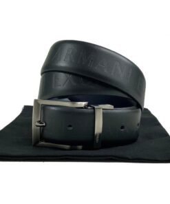 Armani Exchange 232401 Cintura Uomo Vera Pelle Reversibile e Regolabile Special Price