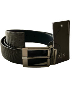 Armani Exchange 141008 Cintura Uomo Vera Pelle Reversibile e Regolabile Special Price