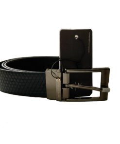 Armani Exchange 241298 Cintura Uomo Reversibile Vera Pelle Made in Italy