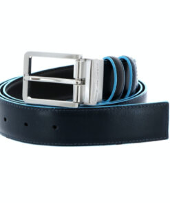 Piquadro CU2619 Cintura Uomo In Pelle Reversibile Bordi In Contrasto Special Price