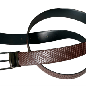 Armani Exchange 241298 Cintura Uomo Reversibile Vera Pelle Made in Italy