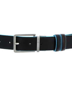 Piquadro CU2619 Cintura Uomo In Pelle Reversibile Bordi In Contrasto Special Price