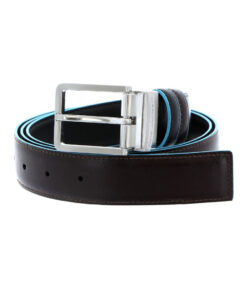 Piquadro CU2619 Cintura Uomo In Pelle Reversibile Bordi In Contrasto Special Price