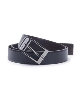 Armani Exchange 260507 Cintura Uomo Reversibile in Vera Pelle Made in Italy