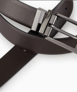 Armani Exchange 261952 Cintura Uomo Reversibile in Vera Pelle Made in Italy