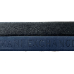 Armani Exchange 232402 Cintura Uomo Reversibile in Vera Pelle Made in Italy