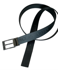 Armani Exchange 232402 Cintura Uomo Reversibile in Vera Pelle Made in Italy