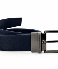 Emporio Armani Cintura Uomo In Pelle Reversibile Made In italy 0108