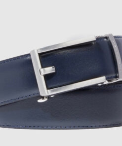 Piquadro Cintura Uomo Made in Italy in Pelle Regolabile senza fori chiusura a scatto
