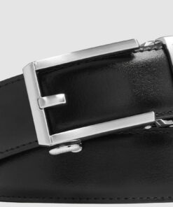 Piquadro Cintura Uomo Made in Italy in Pelle Regolabile senza fori chiusura a scatto