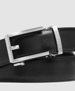 Piquadro Cintura Uomo Made in Italy in Pelle Regolabile senza fori chiusura a scatto